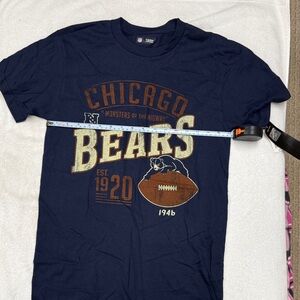 Men's NFL team apparel Chicago Bears Navy T-Shirt